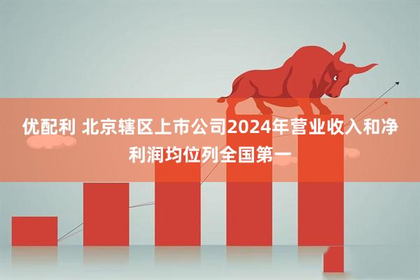 优配利 北京辖区上市公司2024年营业收入和净利润均位列全国第一