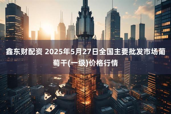 鑫东财配资 2025年5月27日全国主要批发市场葡萄干(一级)价格行情