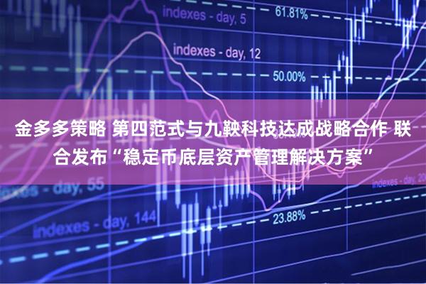 金多多策略 第四范式与九鞅科技达成战略合作 联合发布“稳定币底层资产管理解决方案”